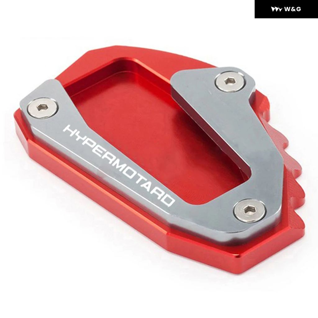 並行輸入品 オートバイ バイク CNCキック スタンド 延長 プレートサイド スタンド ドゥカティ ハイパーモタード950 821の画像