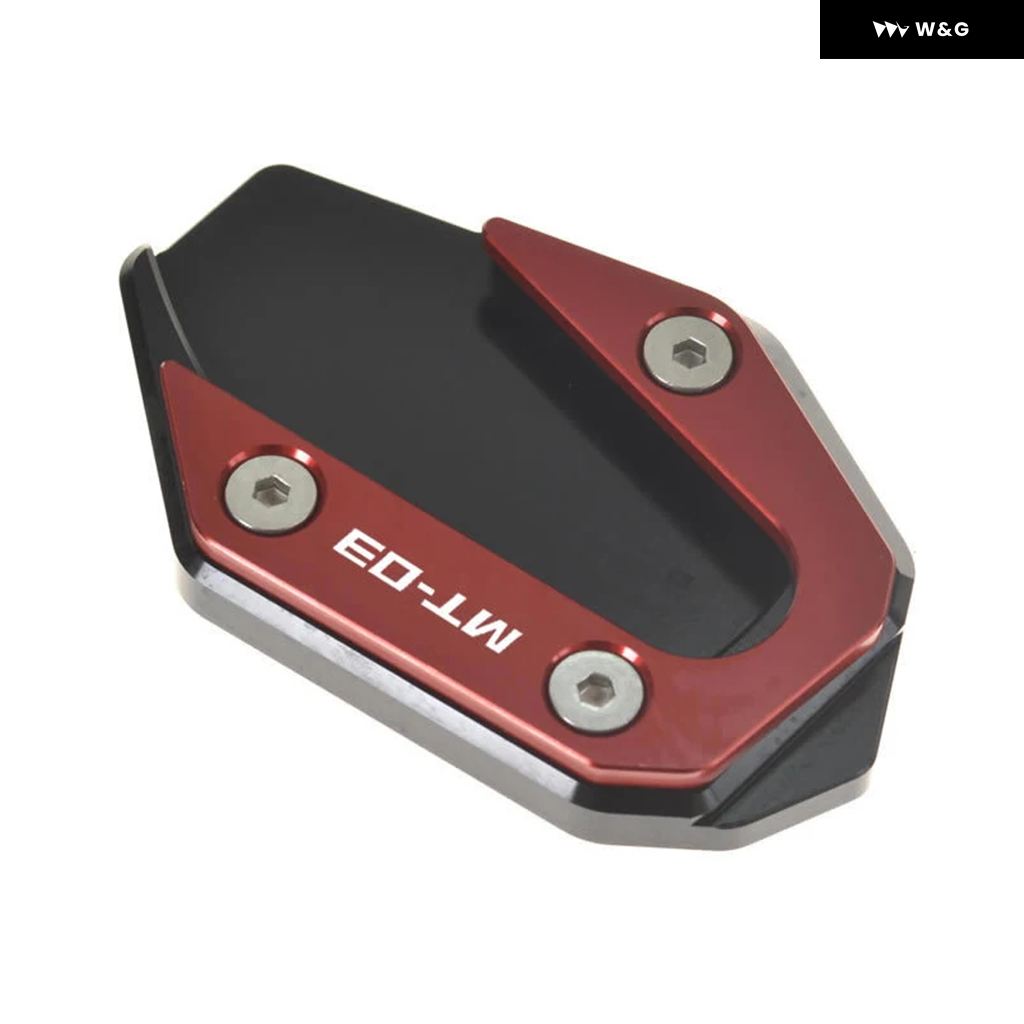 並行輸入品 MT03 オートバイ バイク CNC サイド スタンド プレートキック スタンド 延長 パッド 引き伸ばし ヤマハ M | ブランド登録なし | 01