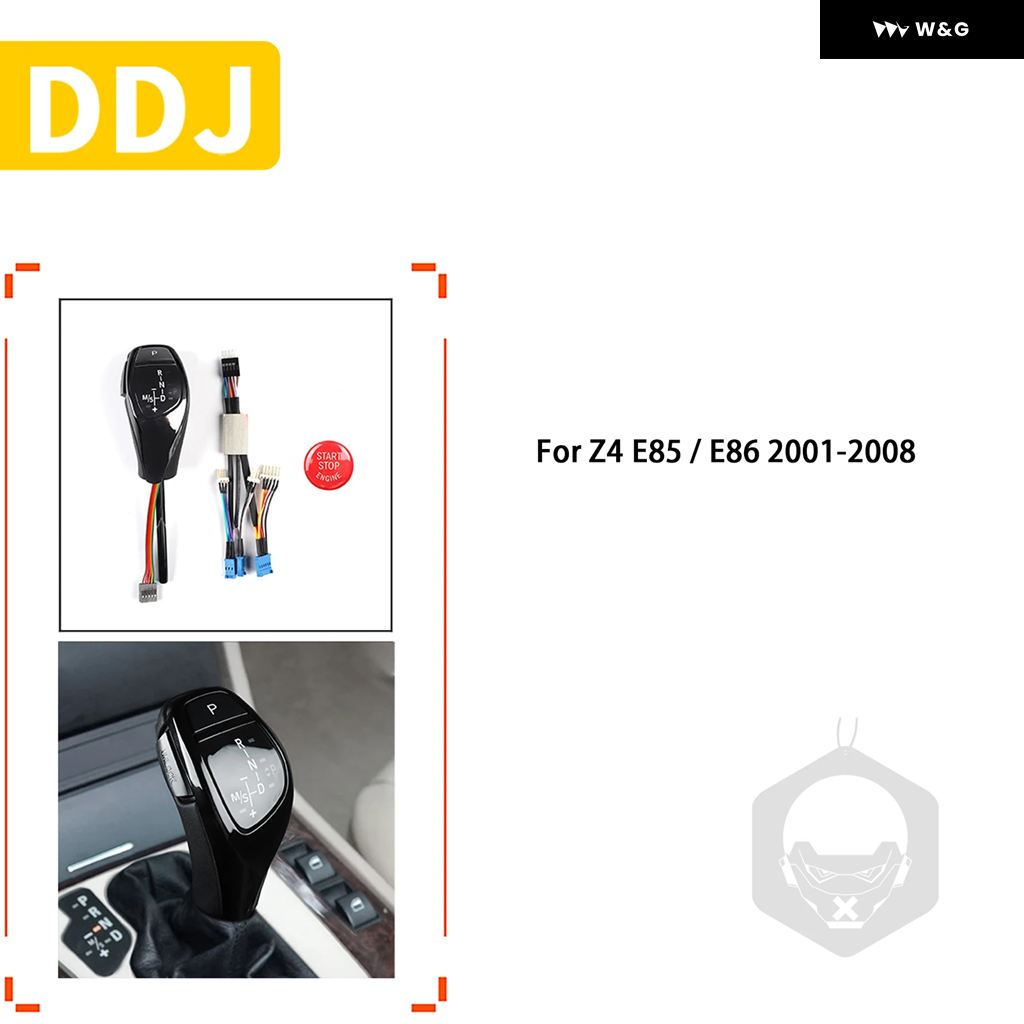 並行輸入品 BMW Z4 E85 E86 2001-08 アクセサリー 車内 LED ギア シフト ノブ シフター ボタン カスタ | ブランド登録なし | 01