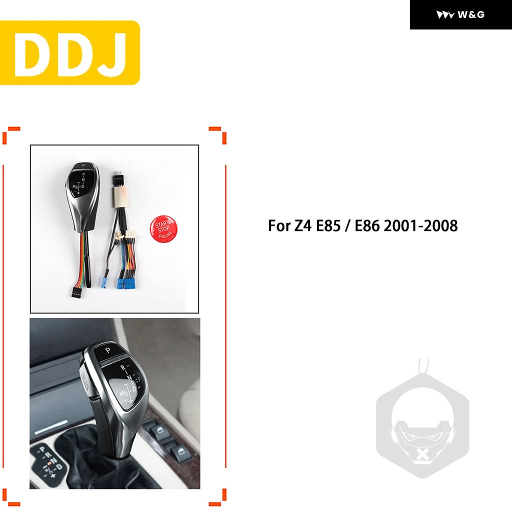 並行輸入品 BMW Z4 E85 E86 2001-08 アクセサリー 車内 LED ギア シフト ノブ シフター ボタン カスタ | ブランド登録なし | 02