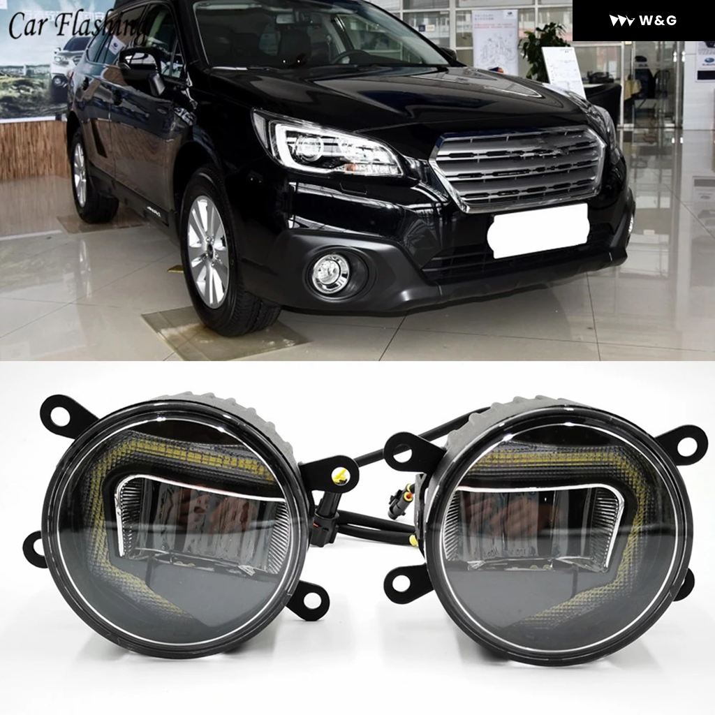 並行輸入品 3-IN-1機能 オート LED DRL デイタイム ランニングライト カープロジェクター フォグランプ イエローシグ | ブランド登録なし | 01