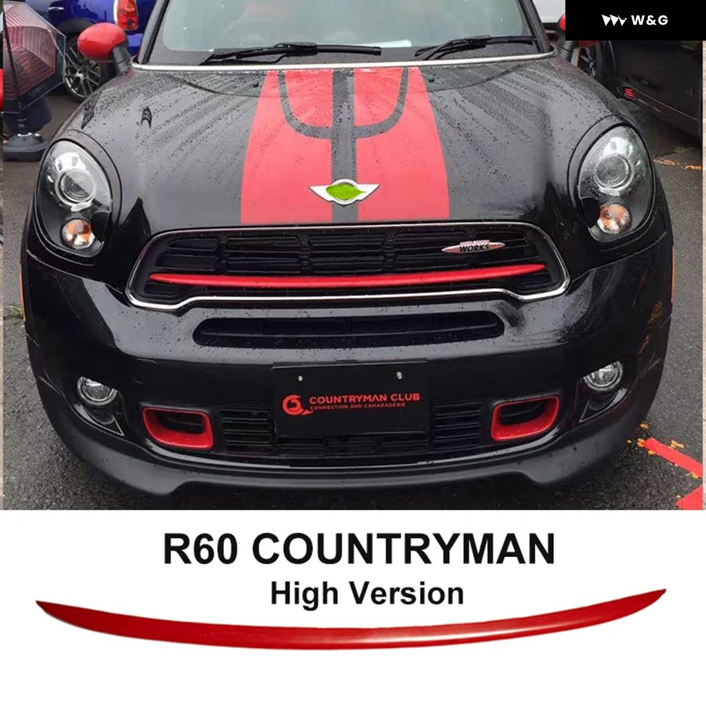 並行輸入品 車用フロント グリル デコレーションカバー ラジエーター バーデコレーション スムースケース ミニ JCW R60 カ | ブランド登録なし | 01