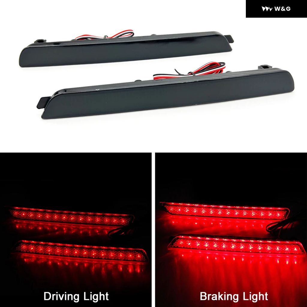 並行輸入品 12V 防水 LED リア バンパー リフレクター ランプ テールブレーキ ハザード灯 マツダ 3 04-09 マツダ | ブランド登録なし | 01