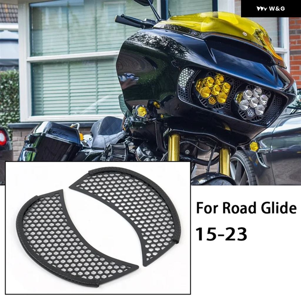 並行輸入品 オートバイ バイク フェアリング サイドベント スクリーン グリル カバー ツーリング ロードグライド FLTR FLの画像