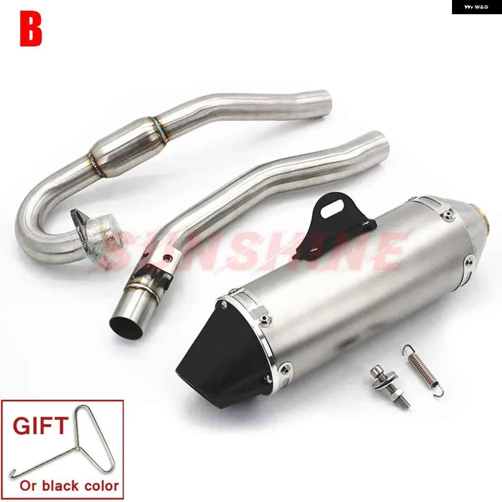 並行輸入品実写 ホンダ CRF230 CRF230F CRF150F モトクロス 排気 システム フル システム オートバイ バイク マフラー スリップオン エスケープ モト フ_1