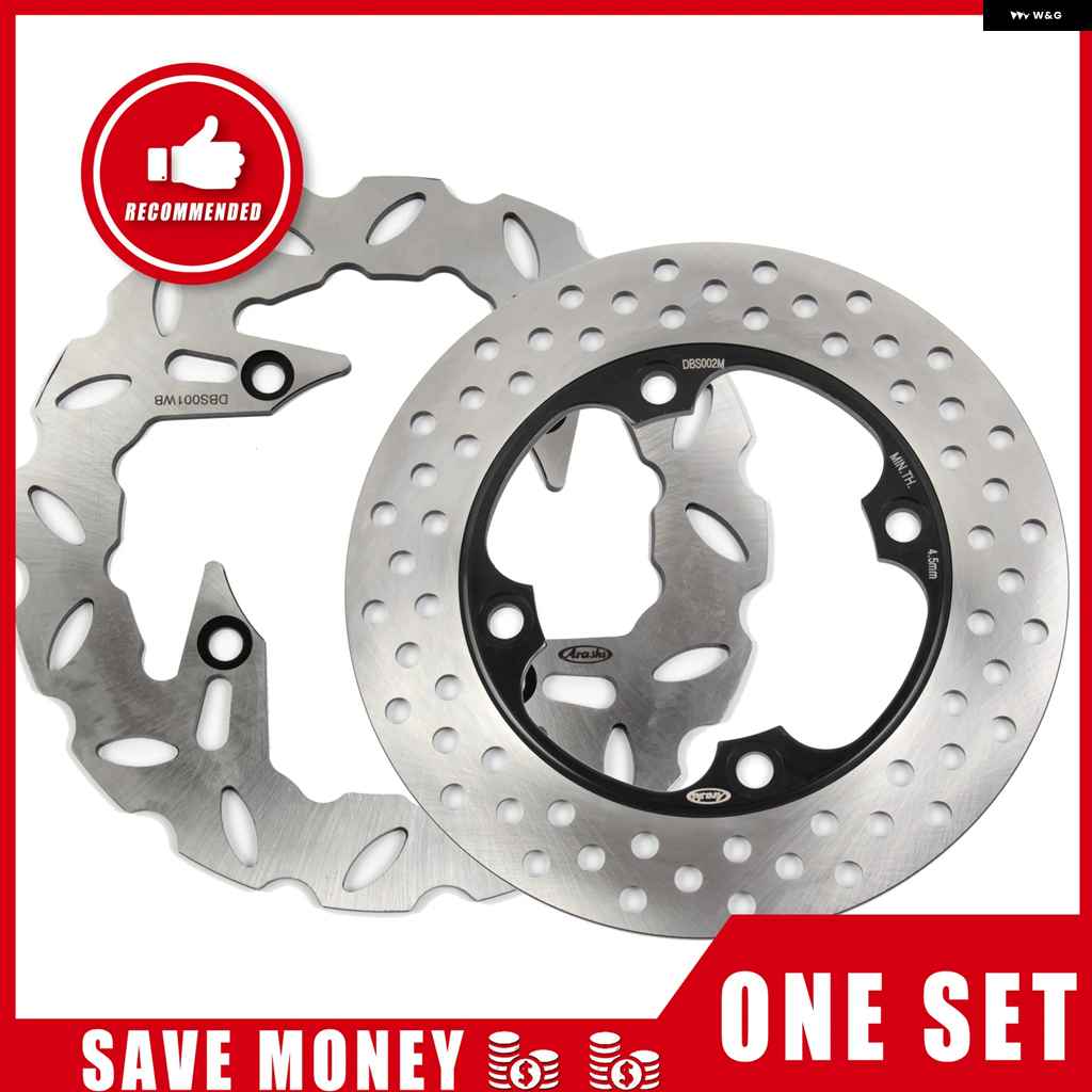 並行輸入品1セット 240 / 220MM CNC フロントリア ブレーキディスク ホンダ FORESIGHT 250 2001-07 ブレーキディスク ローター_3