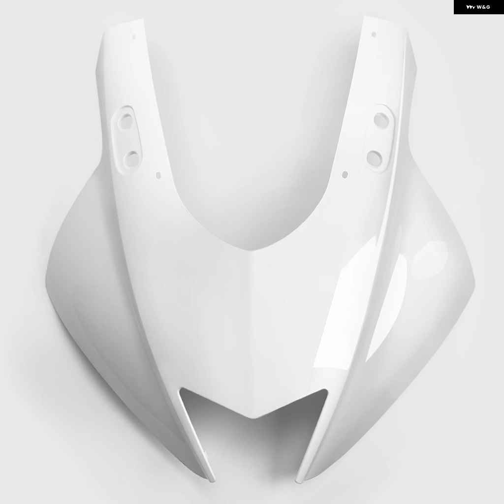 並行輸入品フロントノーズアッパーカウル フェアリング ヤマハ YZF R3 R25 2019-2024 ヘッドライト カウルマスクカバー ノーズ アップグレード R1 R6 ス