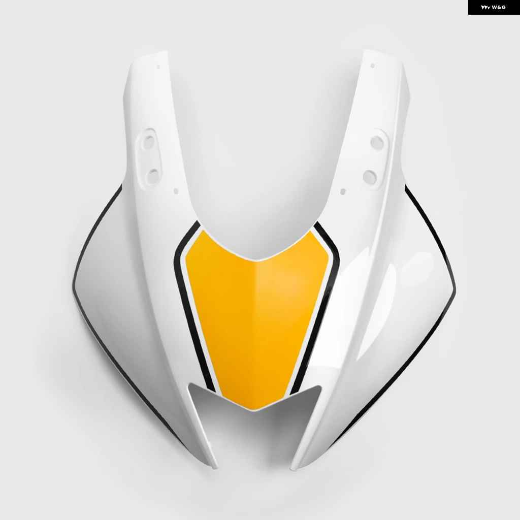 並行輸入品フロントノーズアッパーカウル フェアリング ヤマハ YZF R3 R25 2019-2024 ヘッドライト カウルマスクカバー ノーズ アップグレード R1 R6 ス