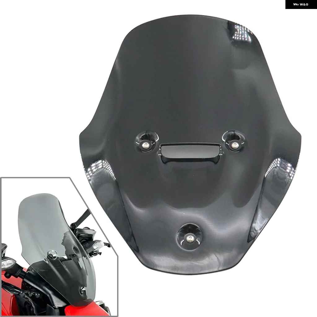 並行輸入品1個 オートバイ バイク フロント フェアリング カバー 風防 ウィンドスクリーン 風デフレクター プラスチック ドゥカティ ディアベル V4 2023の画像