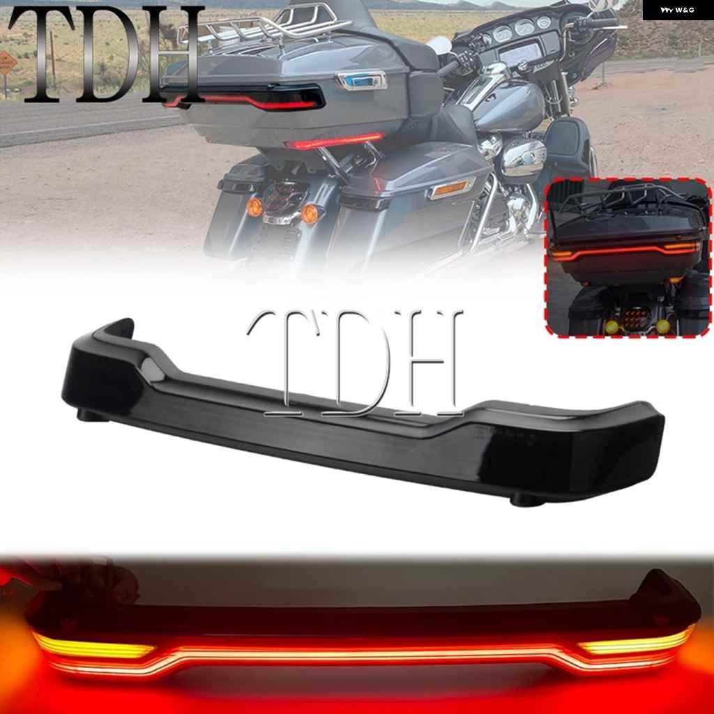 並行輸入品スモークLEDツアーパック テールライト サイドマーカー ウィンカーライト サドルバッグ フィラー インサートテール ブレーキライト ハーレー_2