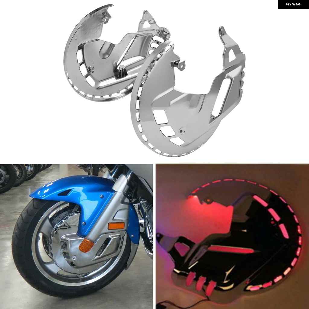 並行輸入品オートバイ バイク ブレーキローターカバー LEDリングオブファイア ホンダ ゴールドウイング GL1800 2001-2017 F6B 2013-2017_3