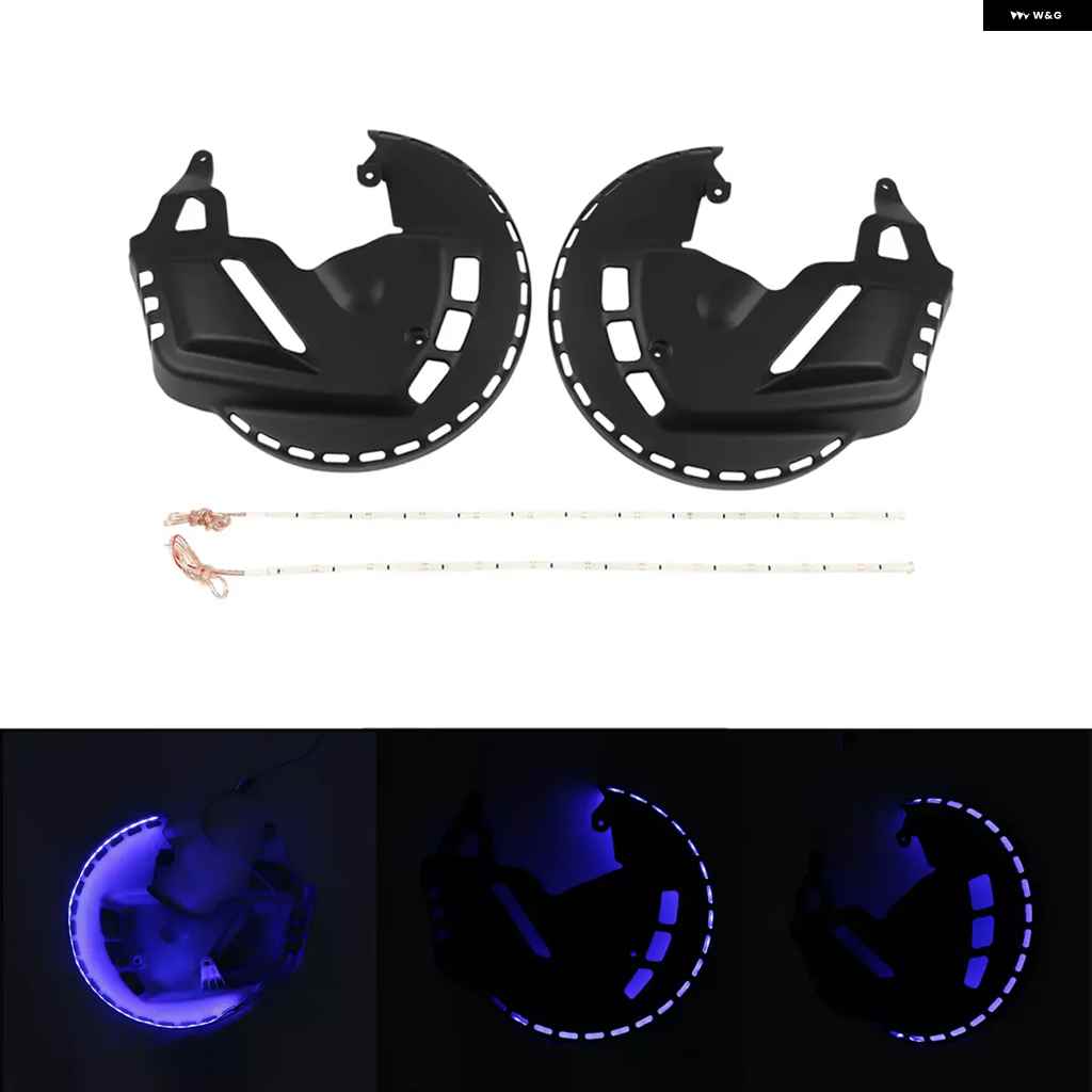並行輸入品オートバイ バイク フロントブレーキローターカバー LEDライト ホンダ ゴールドウイング GL1800 2001-2017 F6B 2013-2017_5