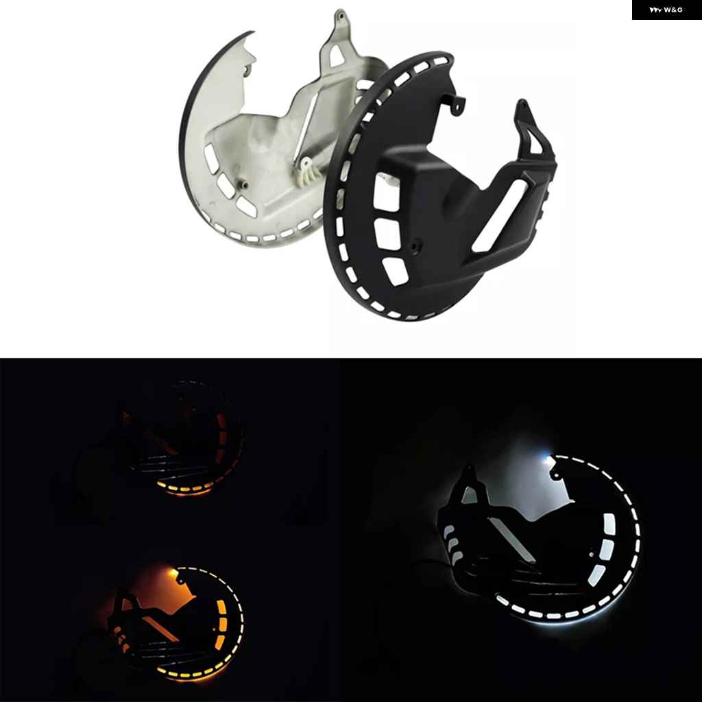 並行輸入品オートバイ バイク フロントブレーキローターカバー LEDライト ホンダ ゴールドウイング GL1800 2001-2017 F6B 2013-2017_4