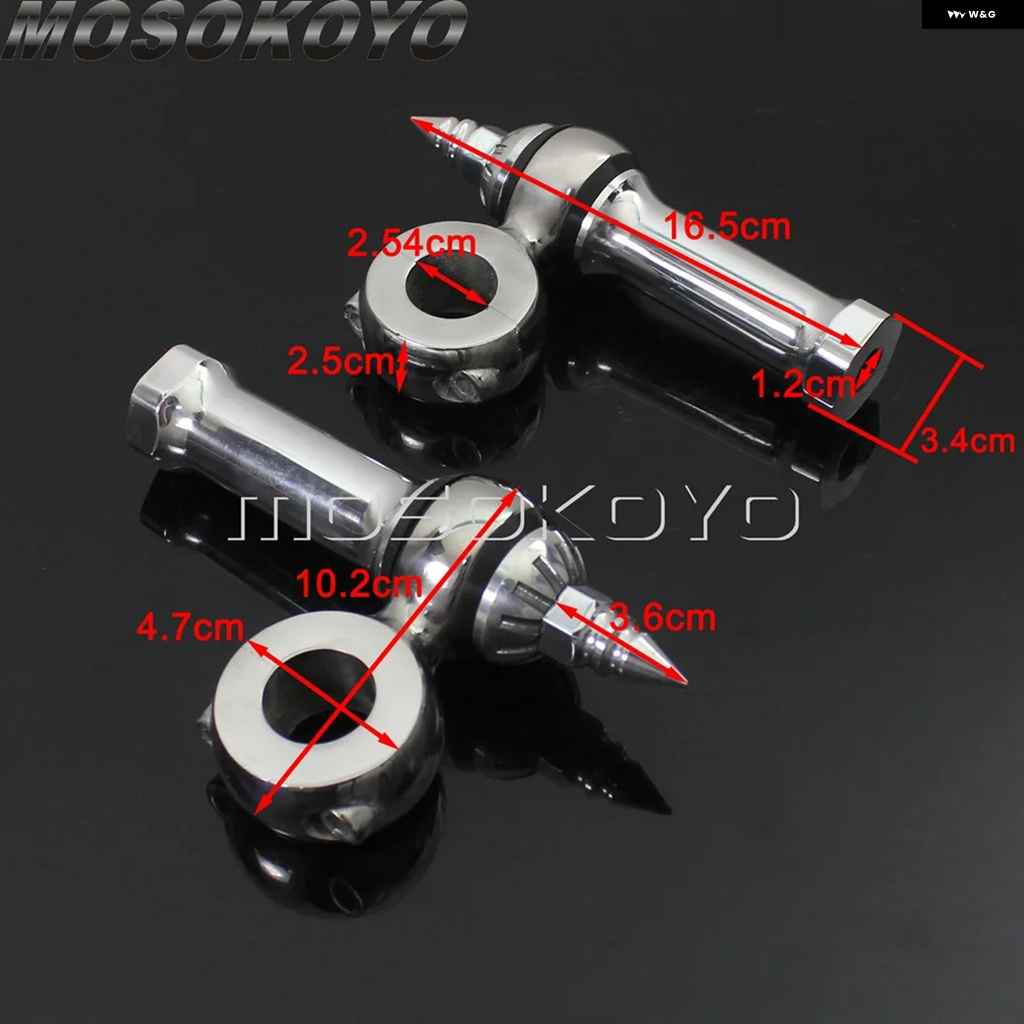 並行輸入品カフェレーサー ハンドルバー ライザー 22MM 25MMオフセット ドッグボーン レトロライザー ハーレー ハンドルバー クランプ ハンドルバー 7/8の画像