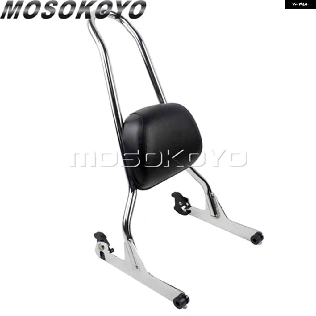 並行輸入品パッセンジャーバックレスト シーシーバー ブラケット キット ハーレー ファットボーイ ソフテイル FXST FXSTB FXSTC FXSTS FLSTF FLSTFB FLS_1