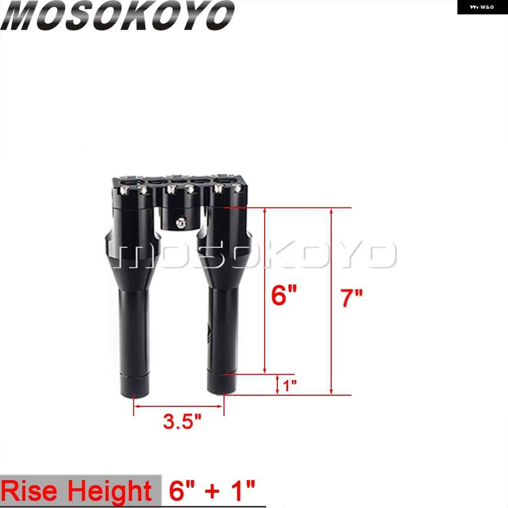 ブランド登録なし - 並行輸入品 ハーレー 表どおりシリング ファットボブ ダイナ FXD ソフテイル 手持ち部分赤ちょうちん ライザー 38MM 1 1/2in ファットバークランプ 6イ