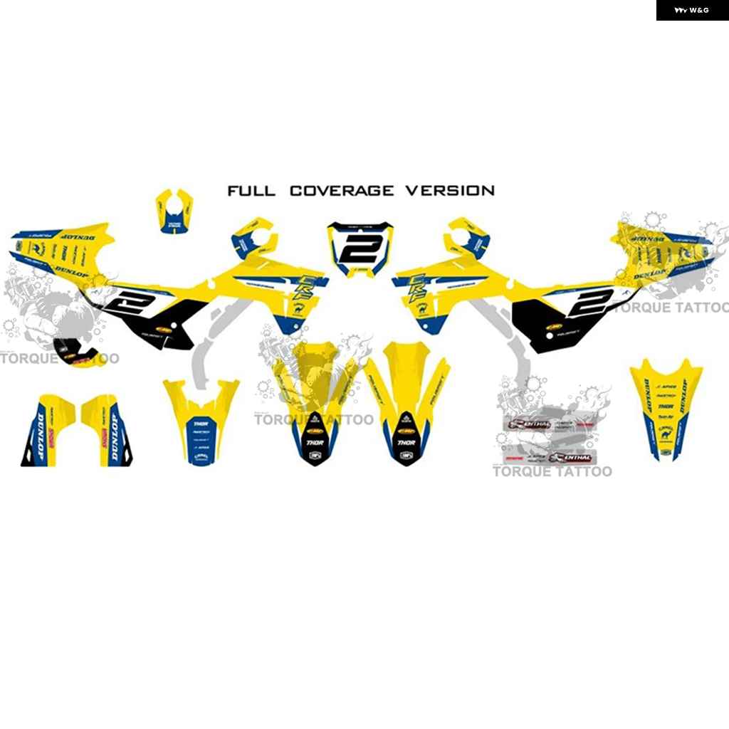 並行輸入品ホンダ CRF250 CRF450 2025 グラフィックキット CRF 250 2025 完全 デカール デザイン CRF 450 2025 フルグラフィックキット 装飾 デカール_1
