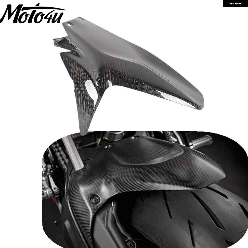 並行輸入品ドゥカティ 1199 1299 パニガーレ V2 カーボン オートバイ バイク リアハガーフェンダー マッドガード カウル_1