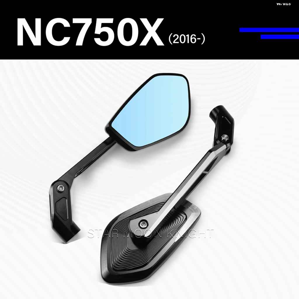 並行輸入品ホンダ NC 750 X NC750X 2016- CNCアルミバックミラー オートバイ バイク アクセサリー 折りたたみ 式サイドバックミラー