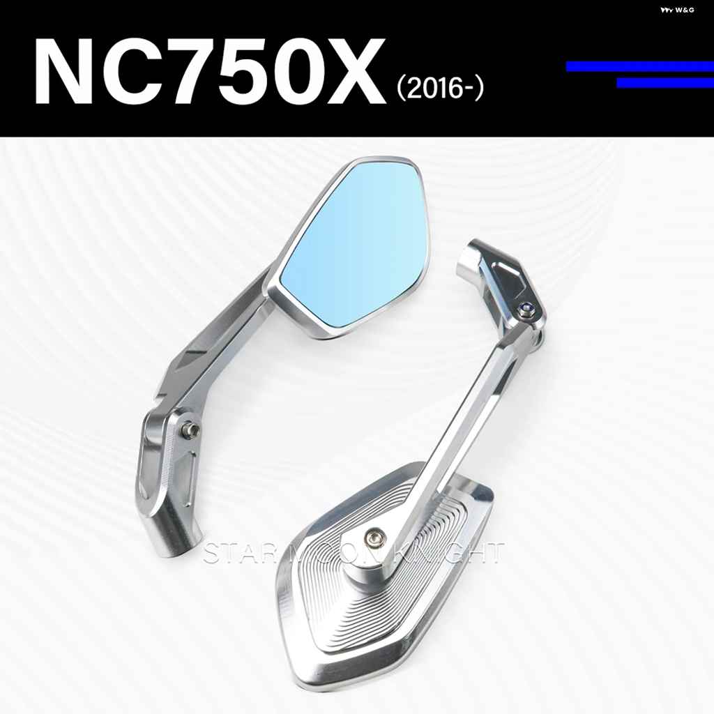 並行輸入品ホンダ NC 750 X NC750X 2016- CNCアルミバックミラー オートバイ バイク アクセサリー 折りたたみ 式サイドバックミラー