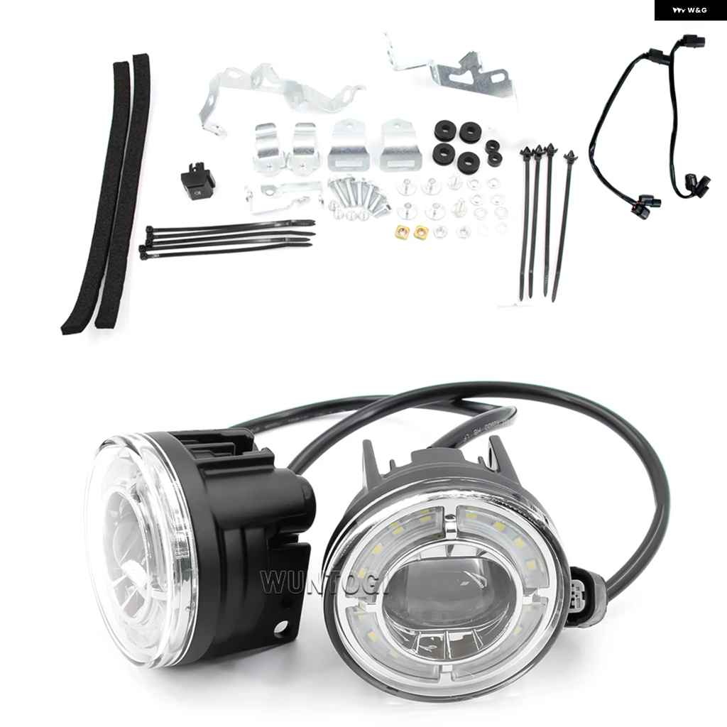 並行輸入品ホンダ ゴールドウイング GL1800 GL1800 ツアー DCT 2018 - 2021 オートバイ バイク アクセサリー LED フォグランプ ストロボ フォグライトの画像