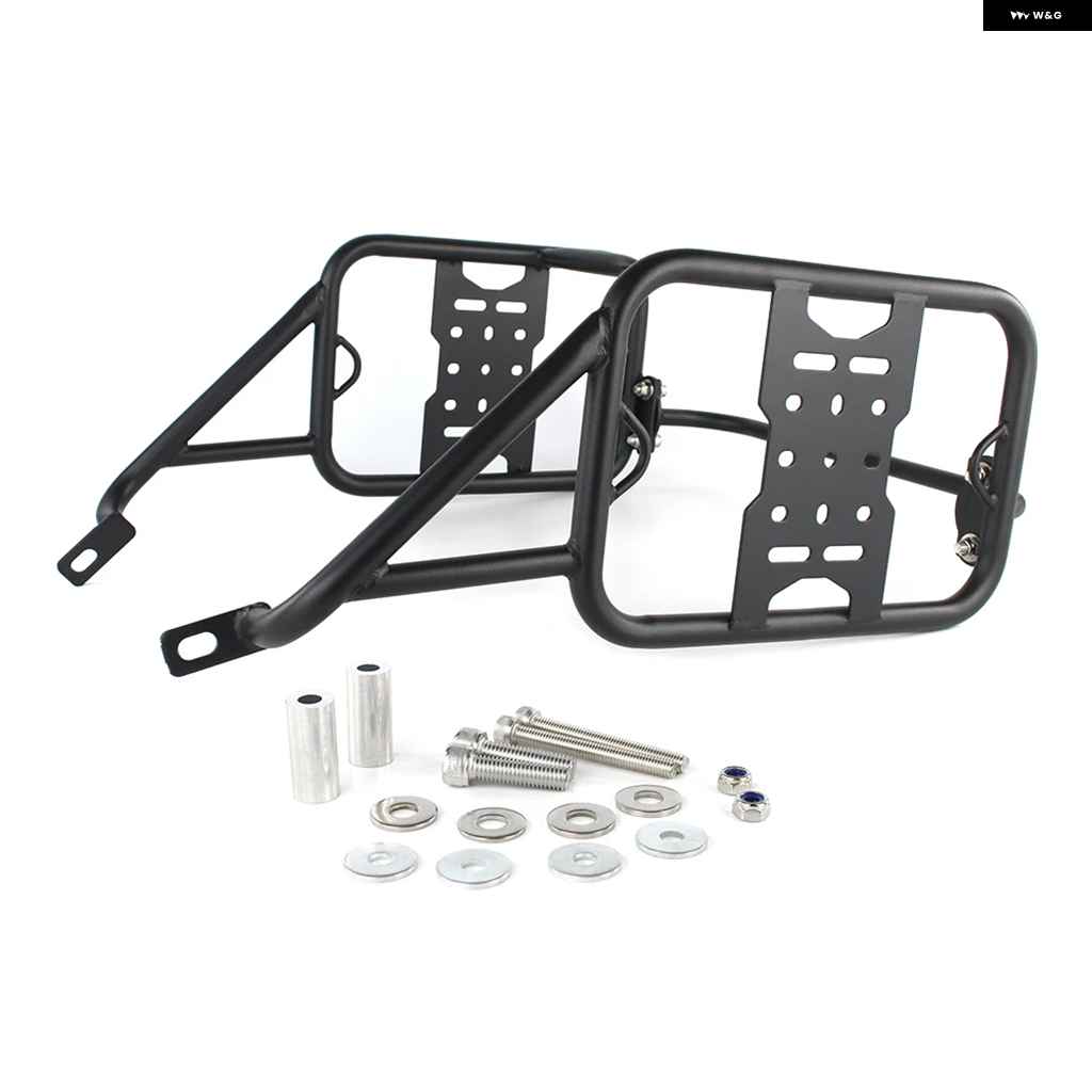 並行輸入品ヤマハ XT250 XT 250 2008-2025 オートバイ バイク サイドパニア ラック サドルバッグ サドルバッグ サポート ガードバー 取り付けの画像
