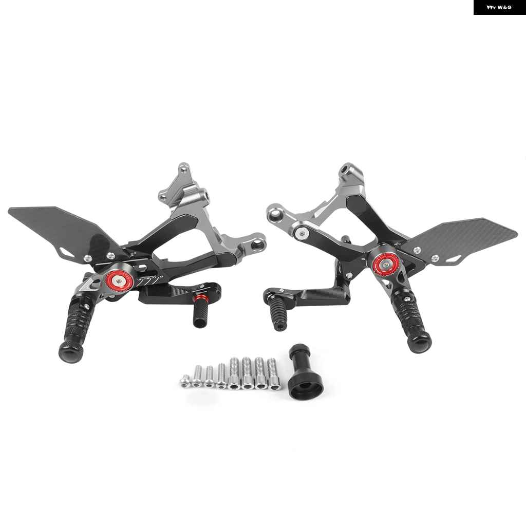 並行輸入品ドゥカティ PANIGALE V4S STREETFIGHTER V4 V4R 2018-2023 オートバイ バイク フットレスト リアセット フットペグ レスト リアセットの画像