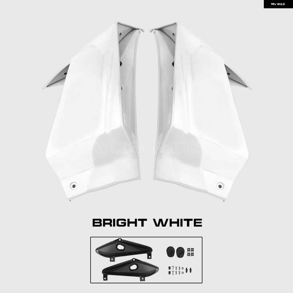 【並行輸入品】CBR650R ファイアブレード ウィング ホンダ 2019 2021-23 ボディ サイドカバー エアロ ウィングレット フレーム カウル フェアリング エアロ