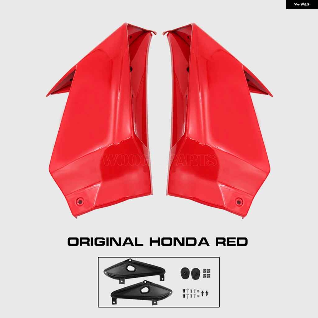 【並行輸入品】CBR650R ファイアブレード ウィング ホンダ 2019 2021-23 ボディ サイドカバー エアロ ウィングレット フレーム カウル フェアリング エアロ