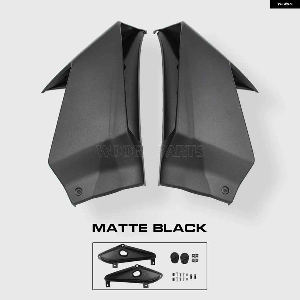 【並行輸入品】CBR650R ファイアブレード ウィング ホンダ 2019 2021-23 ボディ サイドカバー エアロ ウィングレット フレーム カウル フェアリング エアロ