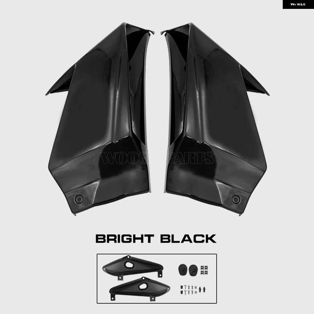 【並行輸入品】CBR650R ファイアブレード ウィング ホンダ 2019 2021-23 ボディ サイドカバー エアロ ウィングレット フレーム カウル フェアリング エアロ