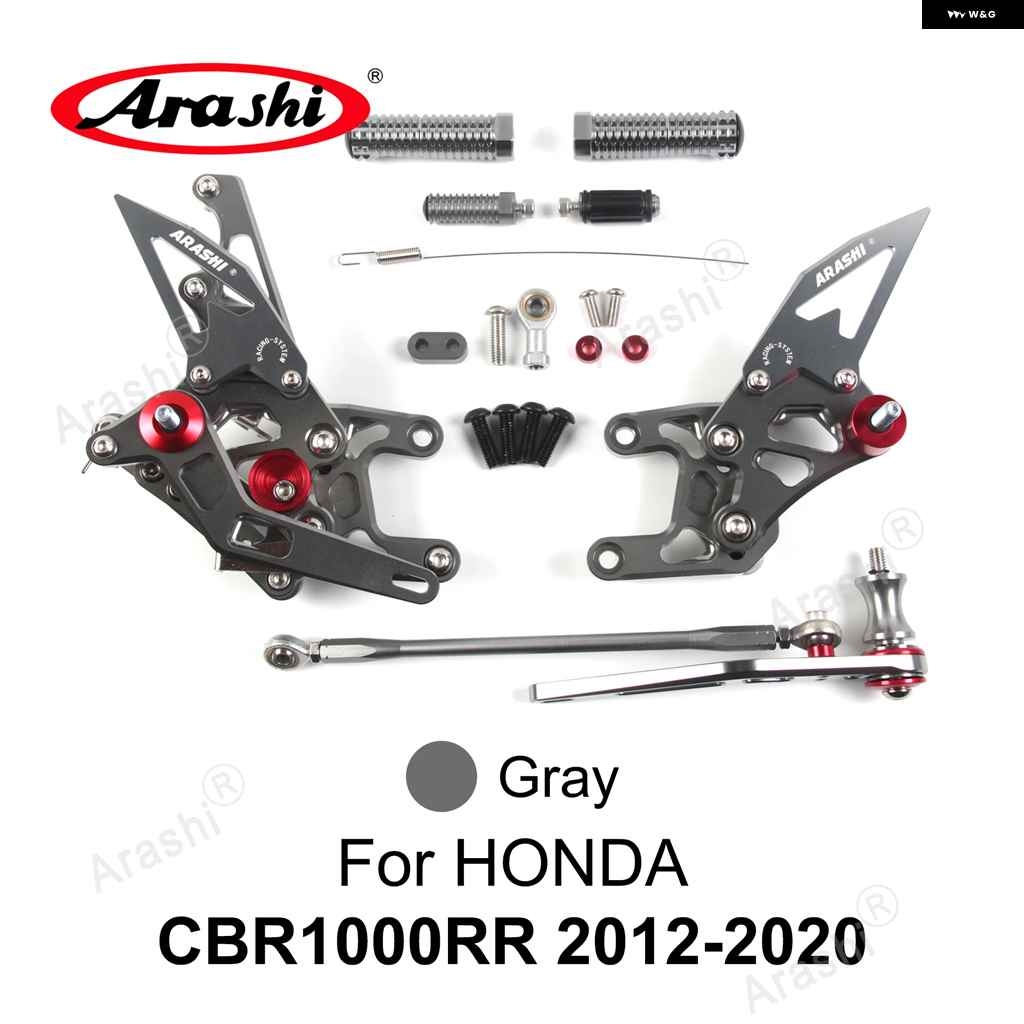 並行輸入品オートバイ バイク フットレスト ホンダ CBR1000RR 2004 - 2020 フットペグ リアセット CBR1000 2008-11_7