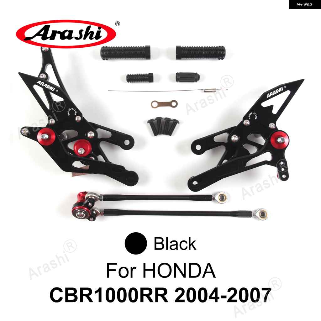 並行輸入品オートバイ バイク フットレスト ホンダ CBR1000RR 2004 - 2020 フットペグ リアセット CBR1000 2008-11_9