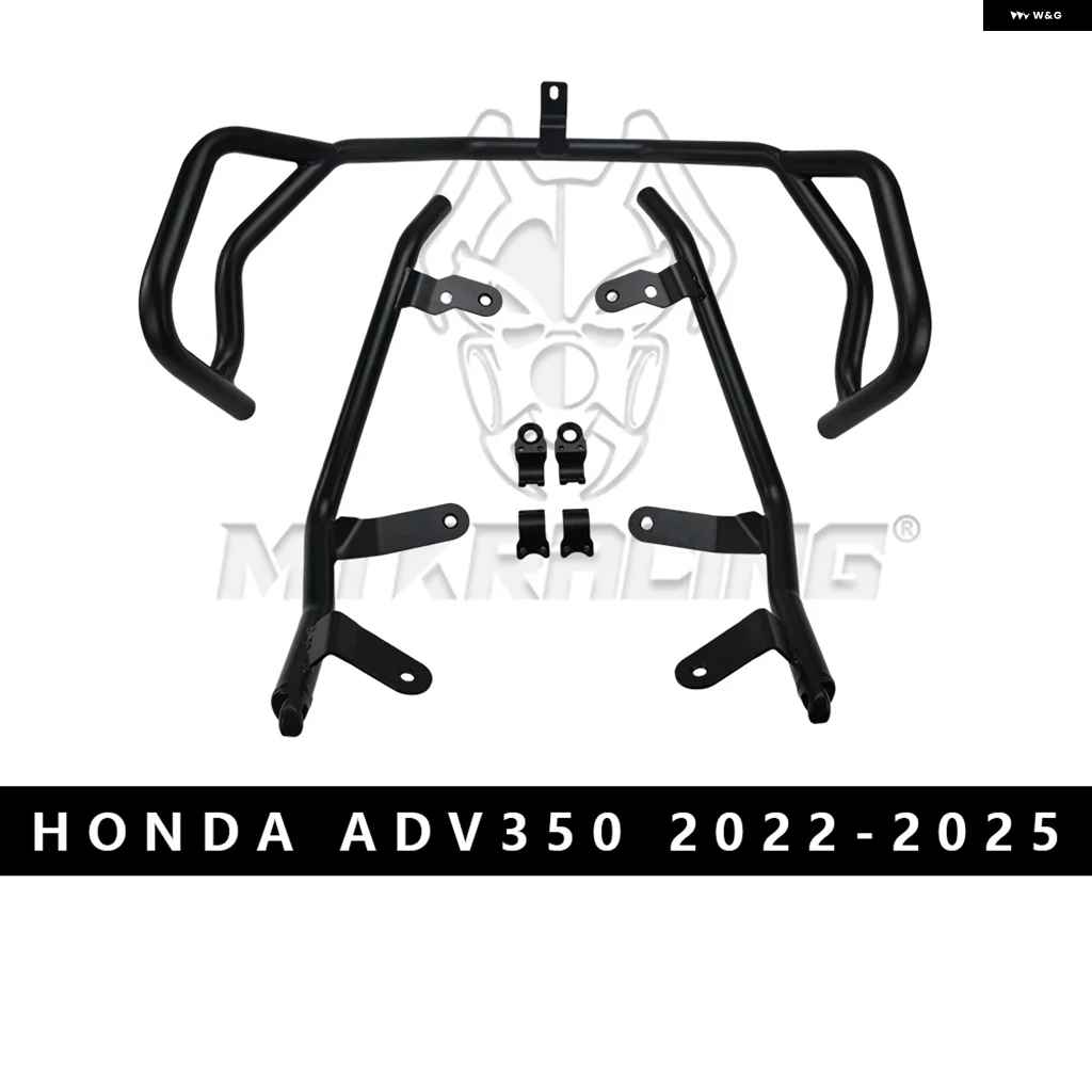 並行輸入品ホンダ ADV 350 2022-2025 オートバイ バイク エンジン ガード クラッシュ タンクバー バンパー フェアリング フレーム プロテクターの画像