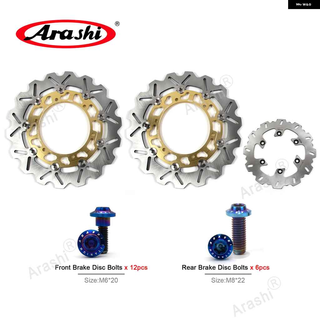 並行輸入品CNC フロント リア ブレーキ ディスク ローター ボルトセット ヤマハ TDM 900 2004 - 2014 2005-13_3