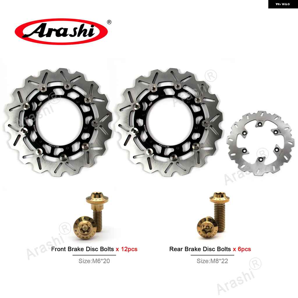 並行輸入品CNC フロント リア ブレーキ ディスク ローター ボルトセット ヤマハ TDM 900 2004 - 2014 2005-13_4