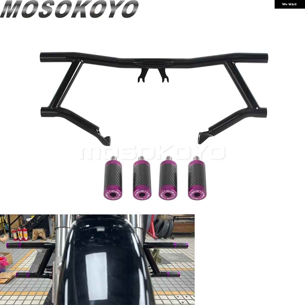 並行輸入品オートバイ バイク エンジン ガード クラッシュ バー プロテクター スライダー エンド ハーレー エレクトラ グライド キング ウルトラリミテ_7