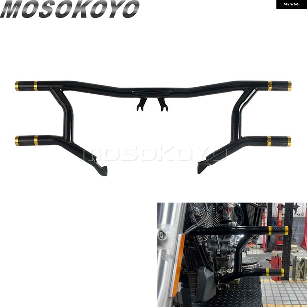 並行輸入品オートバイ バイク エンジン ガード クラッシュ バー プロテクター スライダー エンド ハーレー エレクトラ グライド キング ウルトラリミテ_12