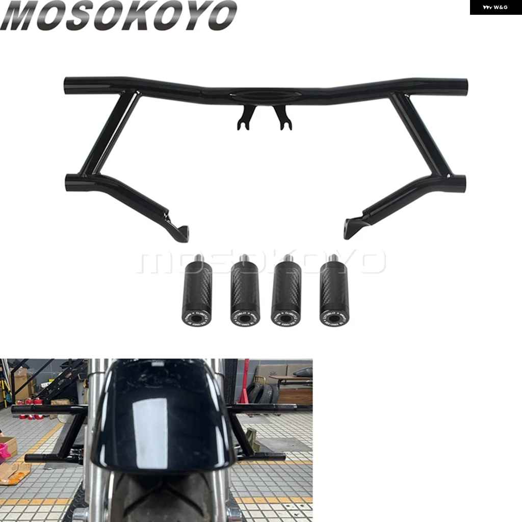 並行輸入品オートバイ バイク エンジン ガード クラッシュ バー プロテクター スライダー エンド ハーレー エレクトラ グライド キング ウルトラリミテ_2