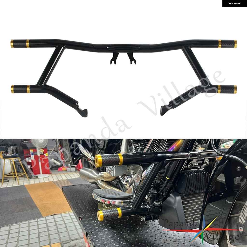 並行輸入品ハーレー ツーリング FLHFB FLHT FLHTCU FLHTP FLHX FLTRX FLTRK オートバイ バイク ダウン クラッシュ バー バンパー フレーム サイドカバー_5