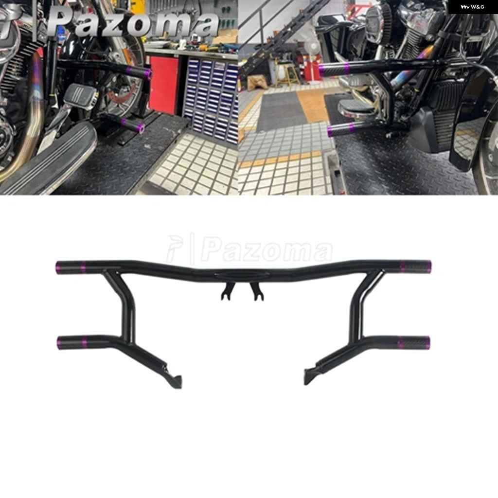並行輸入品オートバイ バイク フロント クラッシュ バー エンジン ガード ハーレー ツーリング エレクトラグライド ストリートグライド ロードグライド_2