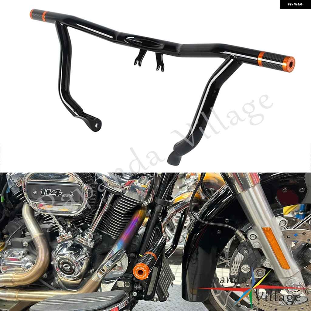 並行輸入品オートバイ バイク スライダー クラッシュ バー ガード ハーレー エレクトラ ストリート ロードグライド ロードキング FLRT エンジン クラッ_5