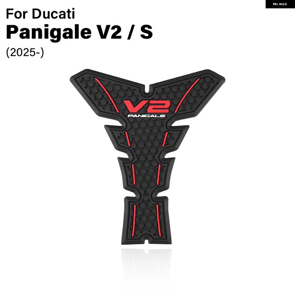 並行輸入品ドゥカティ V2 PANIGALE V2 S V2S 2025 アクセサリー タンク パッド ゴム ガスタンク 装飾 厚手 デカール ステッカーの画像