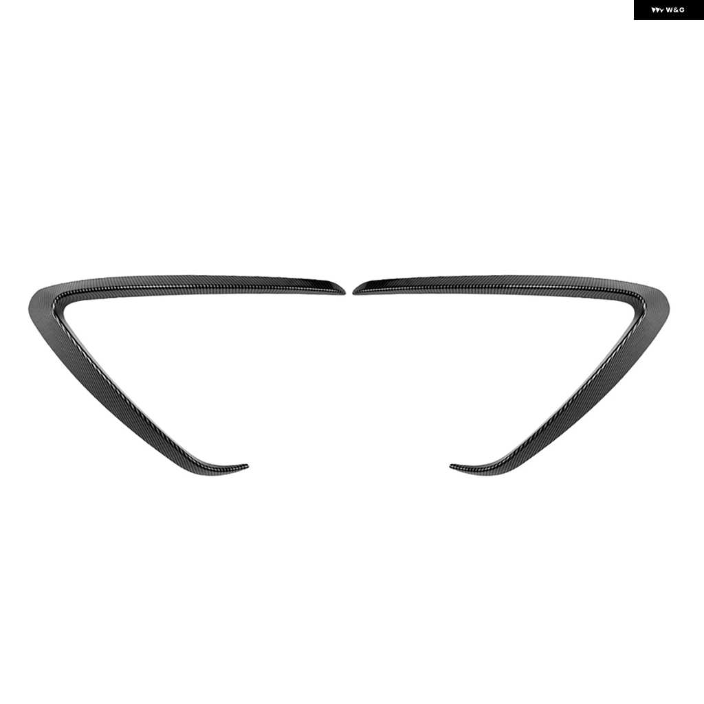 並行輸入品フロントサイド トリム スポイラー スプリッター カナード デコレーション フォード フィエスタMK8 2018-2020スタンダード バージョンの画像