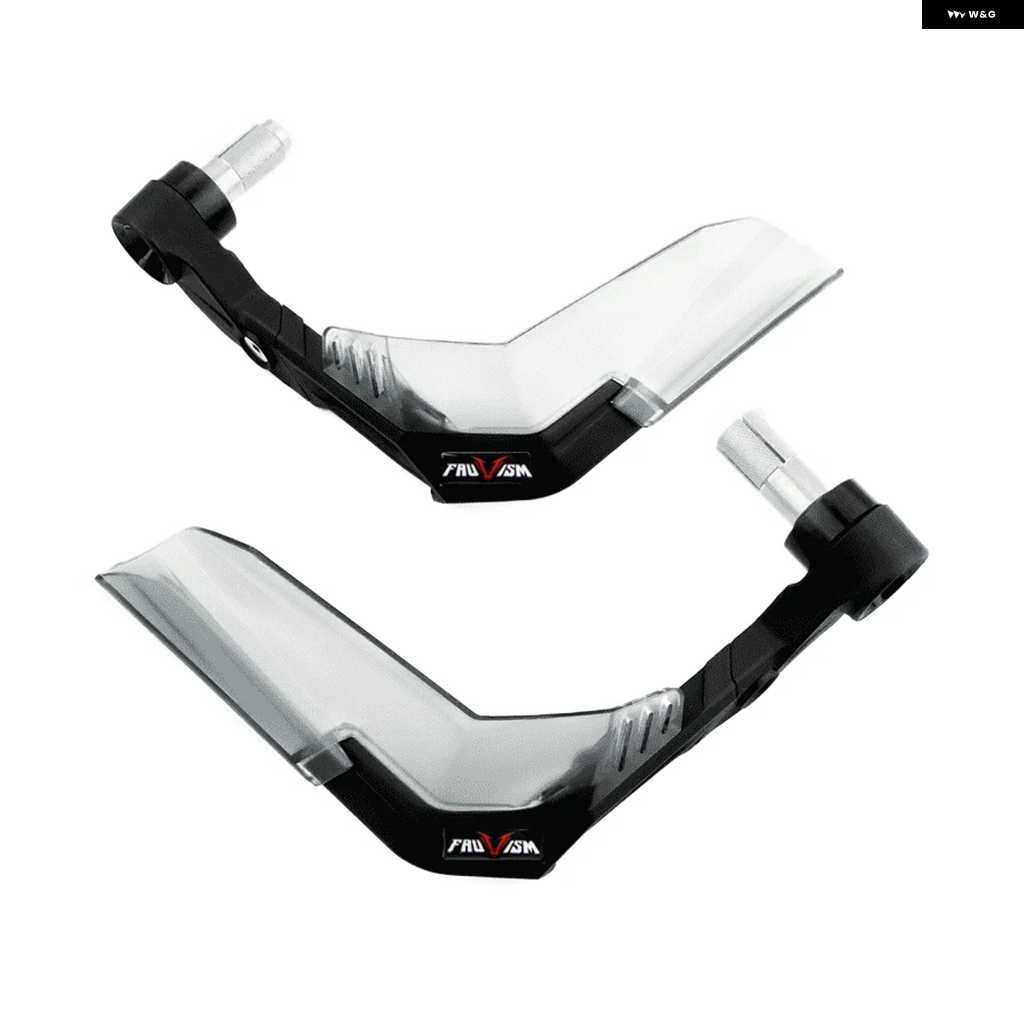 並行輸入品R1M R3 R6 R15 R25 MT-09 FZ1 FZ6 N/S FZ8 TMAX XMAX NMAX FZR FJR SZR ハンドシールドガード プロテクター ウィンド ディフレクター_4