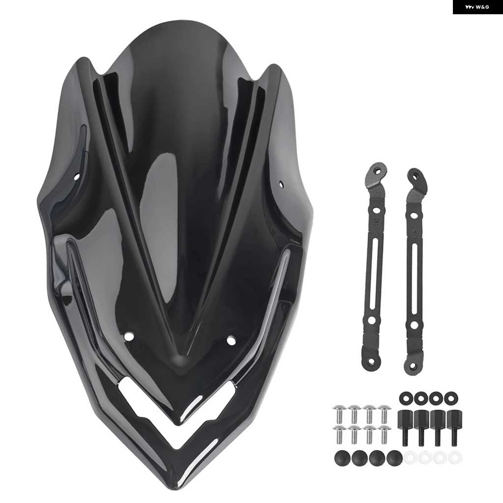 並行輸入品Z900 スポーツツーリング ウィンドシールド ウィンドスクリーン カワサキ 2017 2018 2019 オートバイ バイク ウィンド ディフレクター シールの画像