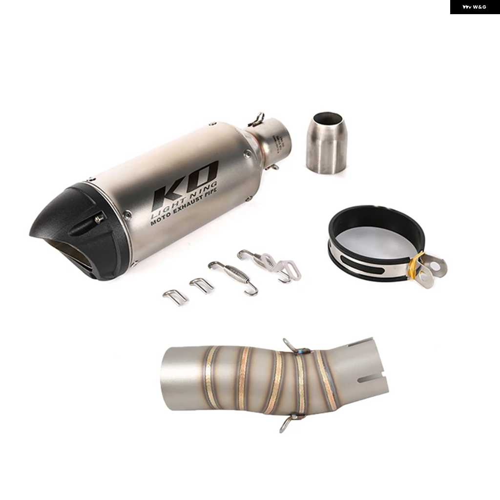 並行輸入品アドベンチャー CFMOTO 450SR NK450 450NK 2022-2025 オートバイ バイク マフラー SC マフラー DB キラー付き ステンレスの画像