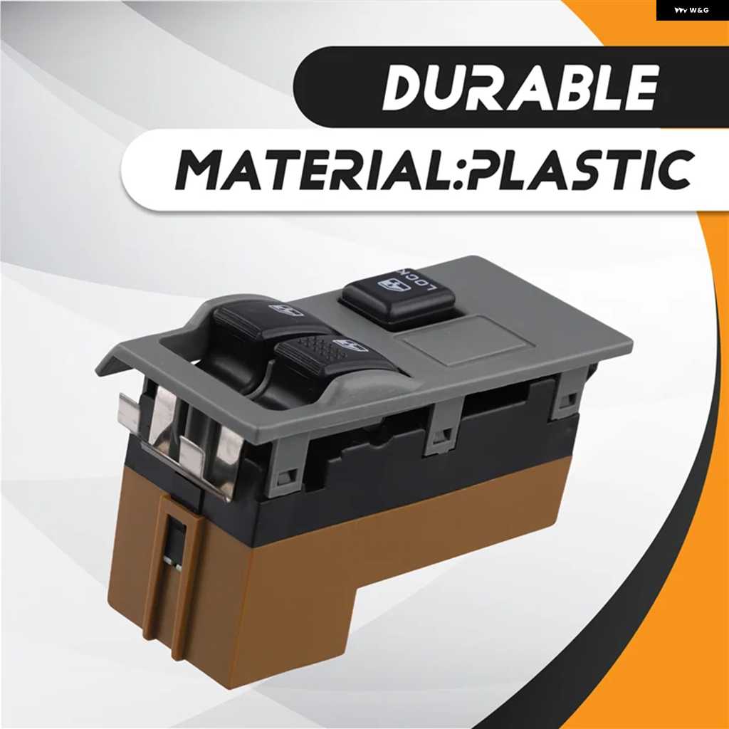 並行輸入品MC898319 左ドライブウィンドウリフトスイッチ 12Vパワー