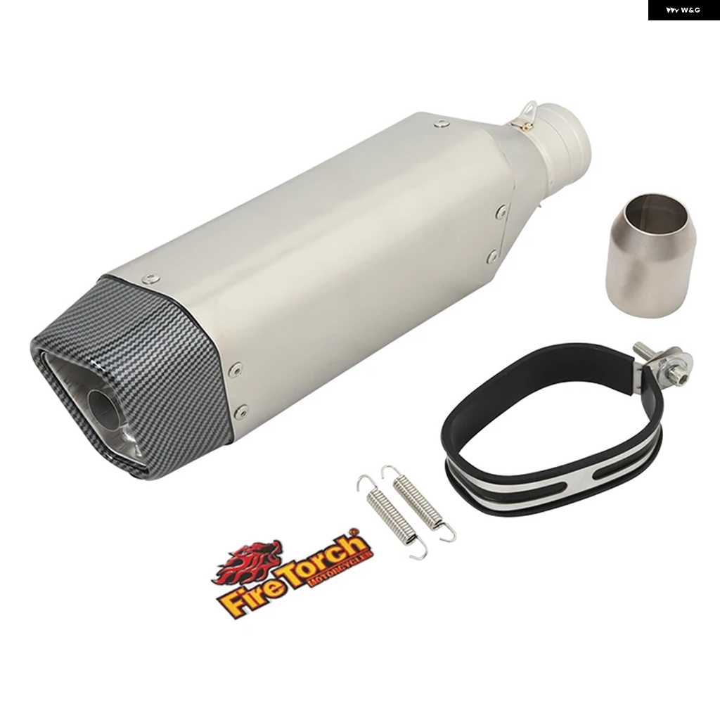 並行輸入品汎用 51MM オートバイ バイク 排気 システム パイプ