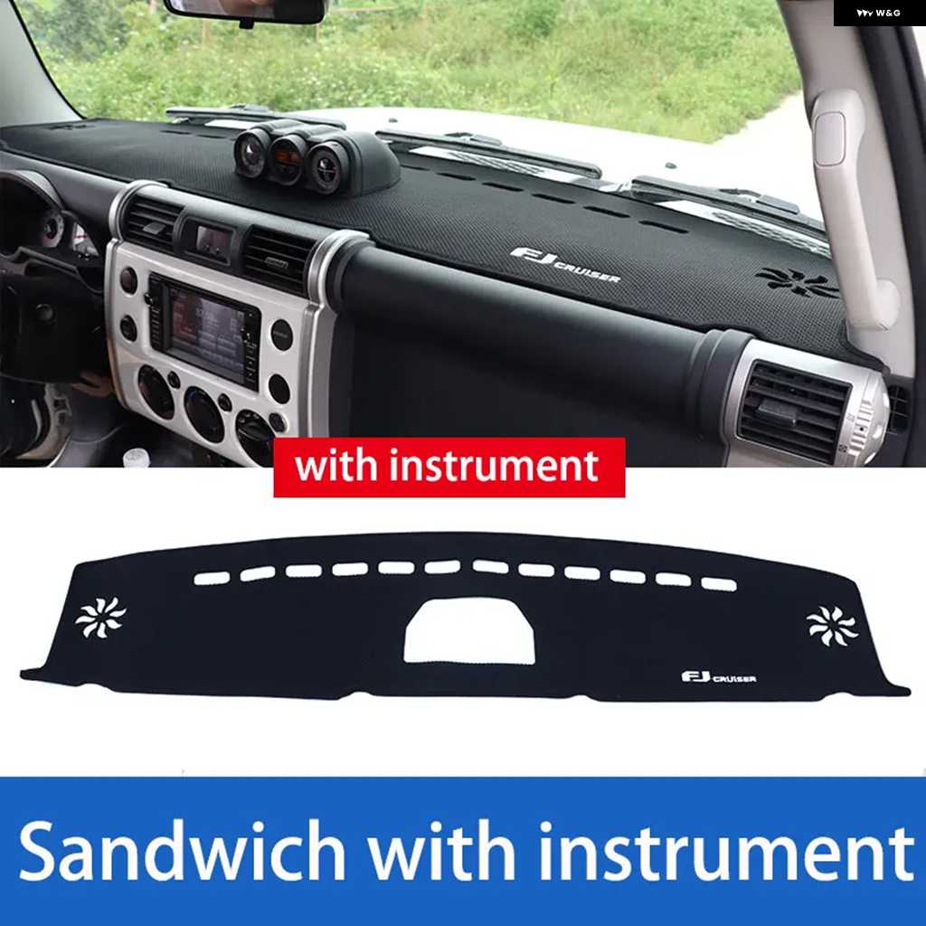 並行輸入品トヨタ FJクルーザー ダッシュマット 車用 ダッシュボード カバー マット FJ 遮光 パッド 日焼け防止 パッド ダスト パッド 内装アクセサリー | ブランド登録なし | 03